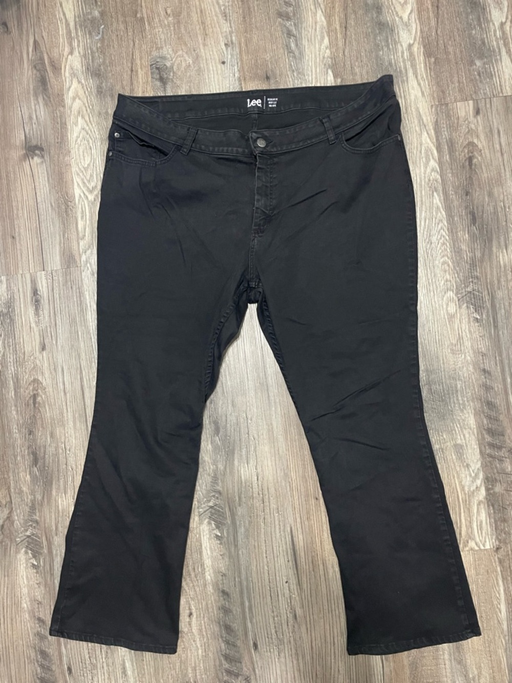 Lee Cooper Women's Black Bootcut Jeans size 24W